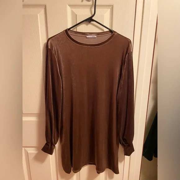 zara pink suede dress Zara Faux Suede Addison Shift Dress Pink Size Small